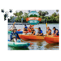 250 Piece Retail Quality Full Color Custom Jigsaw Puzzle